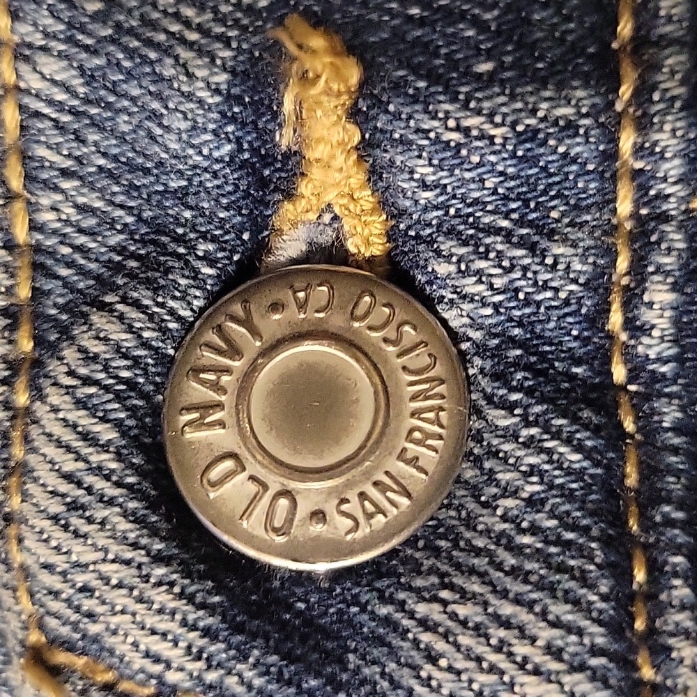 Old Navy San Francisco Women's High Rise O.G. Straight Denim Jeans Size 16 - Picture 9 of 10